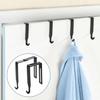 18 Pack Adjustable Cubicle Hooks Cubicle Hangers, Metal Black Universal Partition Hanger Door Mirror Hanger, Fit 1 3/8" to 3 1/2" Panels Cubicle
