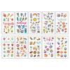 10 Sheets/Pack Kids Cartoon Fake Tattoo Stickers for Children Creative Water Transfer Printing DIY Temporary Tattoo