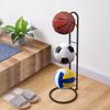 3/4 Layers Space-Saving Compact Design Portable Adjustable Basketball Display Stand Easy Assembly