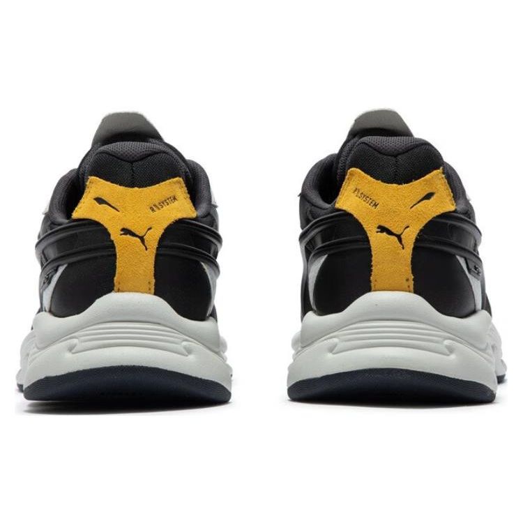 Puma Rs-Connect Gtx Leather Fabric Lightweight Comfortable Low-Top Lifestyle Shoes Unisex sneaker Sandalwood-Black 381912-01