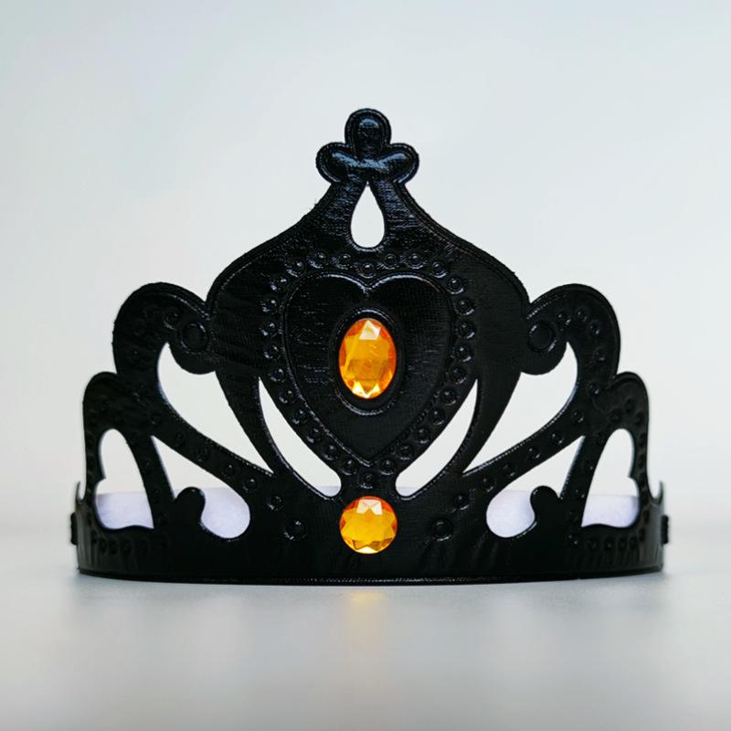 Frozen Princess Tiara Headwear for Children's Birthday Cake Decoration