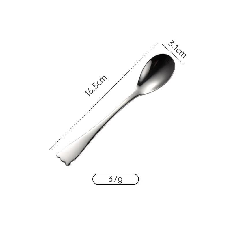 Qian Xing Panda Kids  304 Stainless Steel Spoon Set