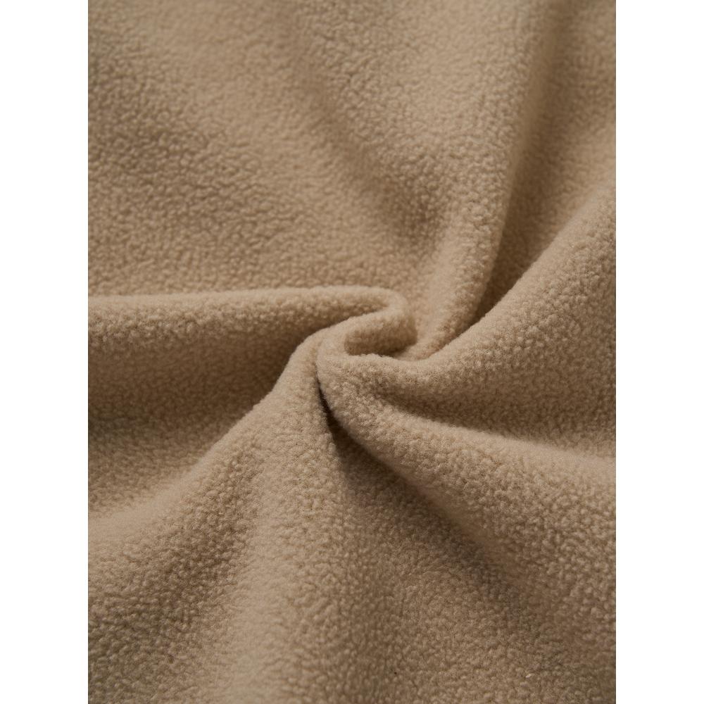 Jachetă Fleece cu Mâneci Lungi Daiso M Bej