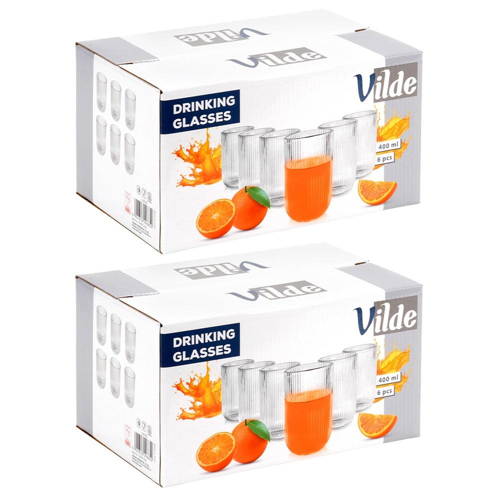 Glasses 400 ml 12 pcs.