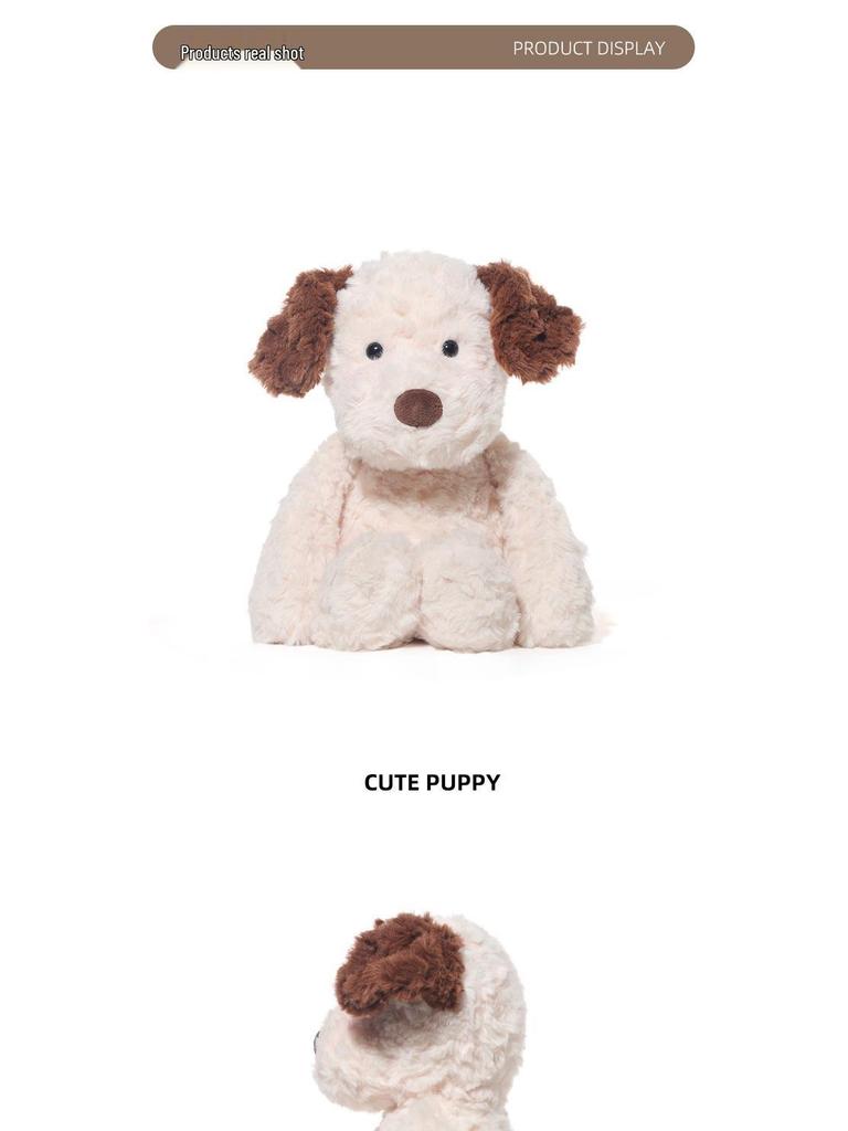 Wriggling Puppy Plush Toy - Cute, Soft, Soothing Doll for Birthdays