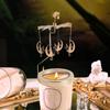 Yousheng Candle Carousel Topper Rotating Tealight Topper Spinning Carousel Tealight Decoration for Centerpiece Mantel Table Decoration