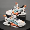 Sport Kids Leather Sneakers Four Season Boys Casual Shoes Non Slip Children Fashion School Walking Running Shoes Size 28-39