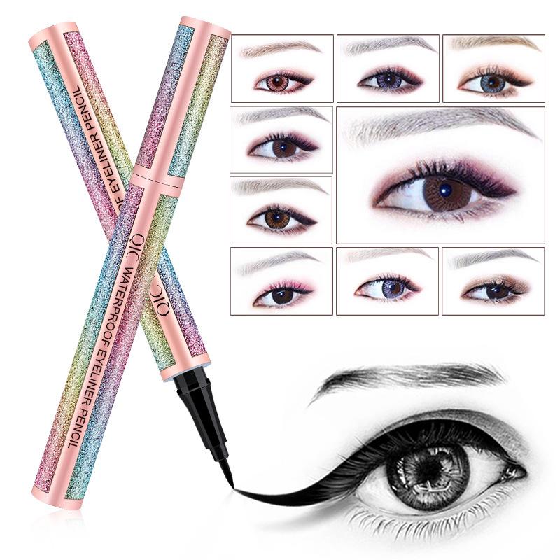 QIC Starry Sky Waterproof Eye Waterproof, oil-proof and non-smudging eyeliner pen Extremely fine and quick-drying eyeliner pen wholesale