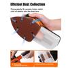 230W TS-SD2 Sandpapers Drywall Sander Efficient Dust Collection System Power Tools Mouse Detail Sander With 12Pcs