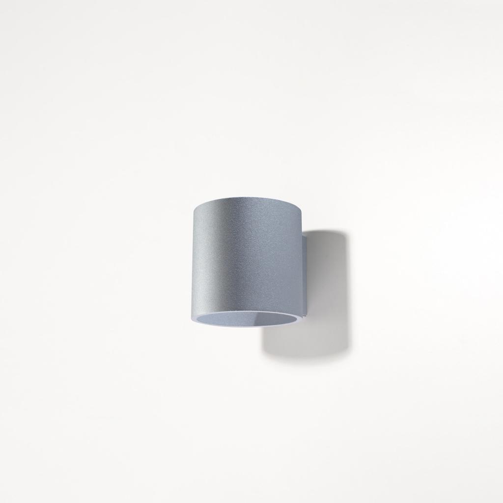 Kinkiet Orbis 1 G9 Szary Alu Sollux Sl.0049