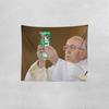 Aertemisi The Pope Four Loko Tapestry Wall Hanging Art for Bedroom Living Room Decor College Dorm Party Backdrop Home