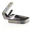 Thalia Capo Thalia Capos Exotic Shell ABALONE Capo Guitar 12 Inch Fret Pad Included Series/DRAGON (Black Chrome/DRAGON ABALONE)