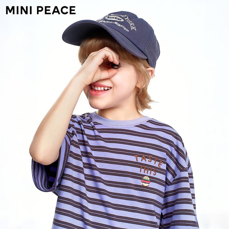 MiniPeace Boys Summer Short Sleeve T-Shirt 130
