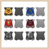 Medieval Military Castle Knight Armour Shoulder Armor Building Blocks Soldier Figure Parts Printed Army Warrior Bricks Toy Gifts
