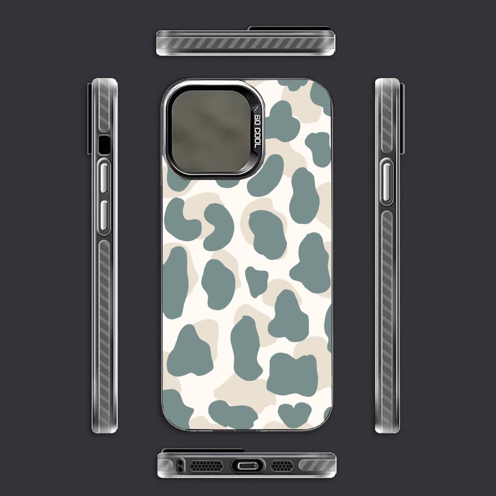 Blue and white milk block phone case suitable for iPhone 17 16 15 14 13 12 11 Pro/Max/Plus anti drop and shockproof back cover