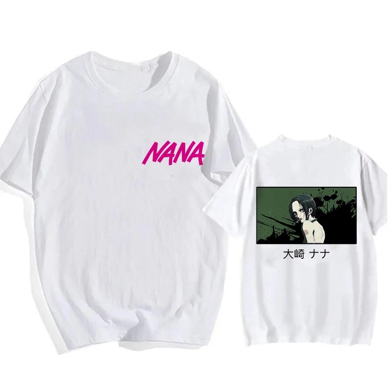 

Nana Osaki Goth Manga Tshirt Men Women Funny Tshirt Black Stones Graphic Tops Fashion Hip Hop Y2k Tee Shirt Streetwear Clothes 4XL