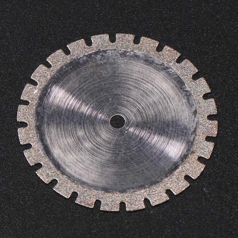 Dental Lab Double Sided Diamond Cutting Disc 22Mm For Separating Polishing Ceramic Crown Plaster Or Jade