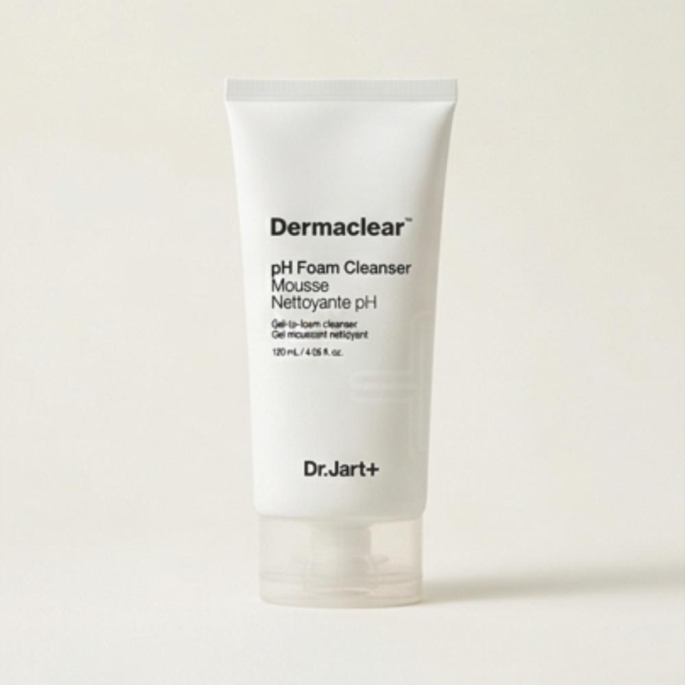 Dr.Jart+ / Dermaclear Micro pH Foam Cleanser / 120ml / Low-pH Gentle Cleansing / Made in Korea