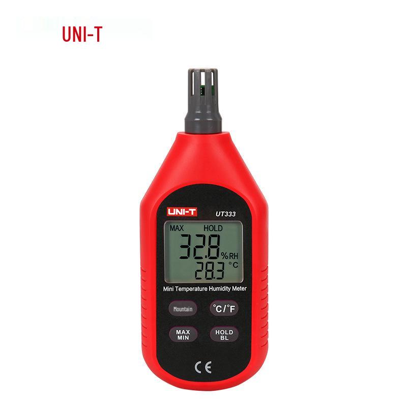 Uni-T UT333 Digital Indoor/Outdoor Handheld Thermohygrometer for Industrial, Agricultural, and Household Use