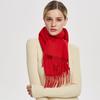 Hengyuanxiang Red 100% Wool Scarf