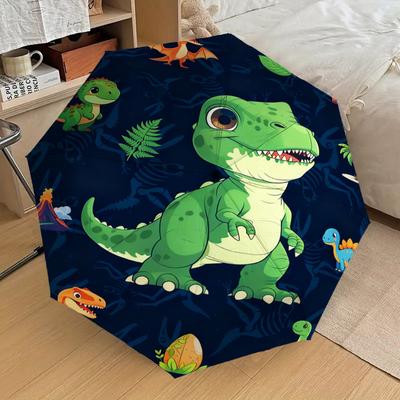 1pc Dinosaur World Pattern Umbrella Design Automatic Opening and Closing Umbrella, High-quality Travel Umbrella, C1128204