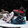 Babudou Kids' Winter Snow Boots - Warm Fleece Lined, Non-Slip, Waterproof Outdoor Boots