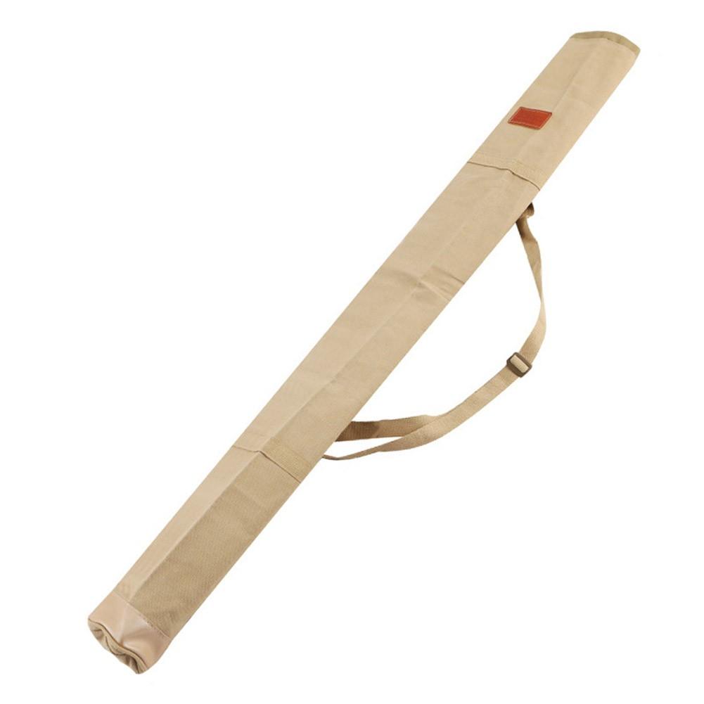 Approx.130*15*15cm Fishing Rods Bag Canvas Pole Fishing Gear Storage
