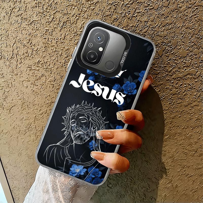 

God Jesus Pray Cross Bible Shockproof Phone Case for Xiaomi Poco X7 X6 X5 X3 Pro F7 Ultra M8 Redmi 15C 15 14C 13C 12C 10C 13 12 Xiaomi Redmi 12C