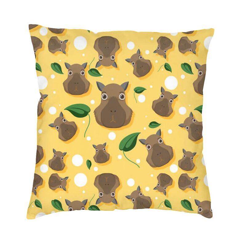 

Czech Krtek Mole Cushion Cover 40x40cm Home Decorative Printing Cartoon Comics The Mole Throw Pillow Case for Sofa Two Side 30x30cm 12x12in