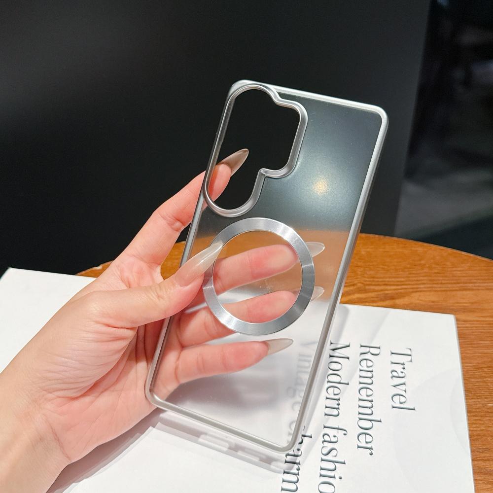 Matte for Magsafe Hard PC Case for Samsung Galaxy S26 Ultra Magnetic Wireless Charging Frosted Slim Cover for Samsung S26Ultra