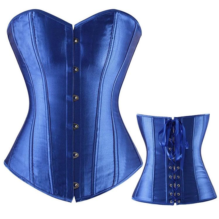 European and American court corset support