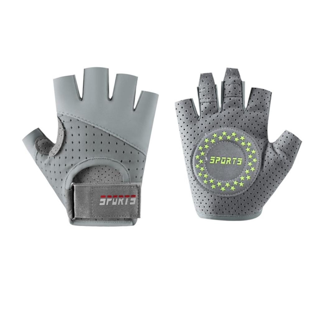 Мужские и женские фитнес-перчатки спортивные для йоги нескользящие фитнес ладони велоспорт перекладина оборудование тренировки альпинистские перчатки M