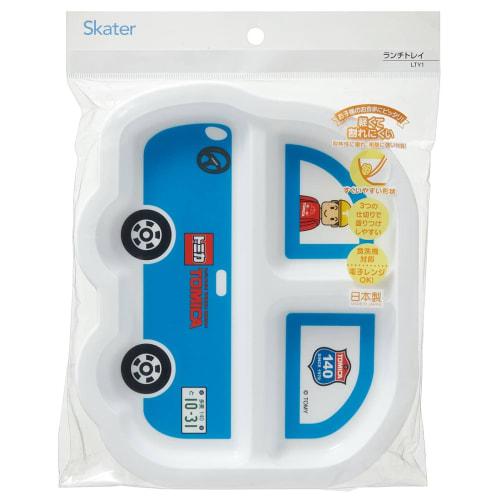 Skater Lunch Tray Plastic Lunch Plate with Dividers Tomica LTY1-A