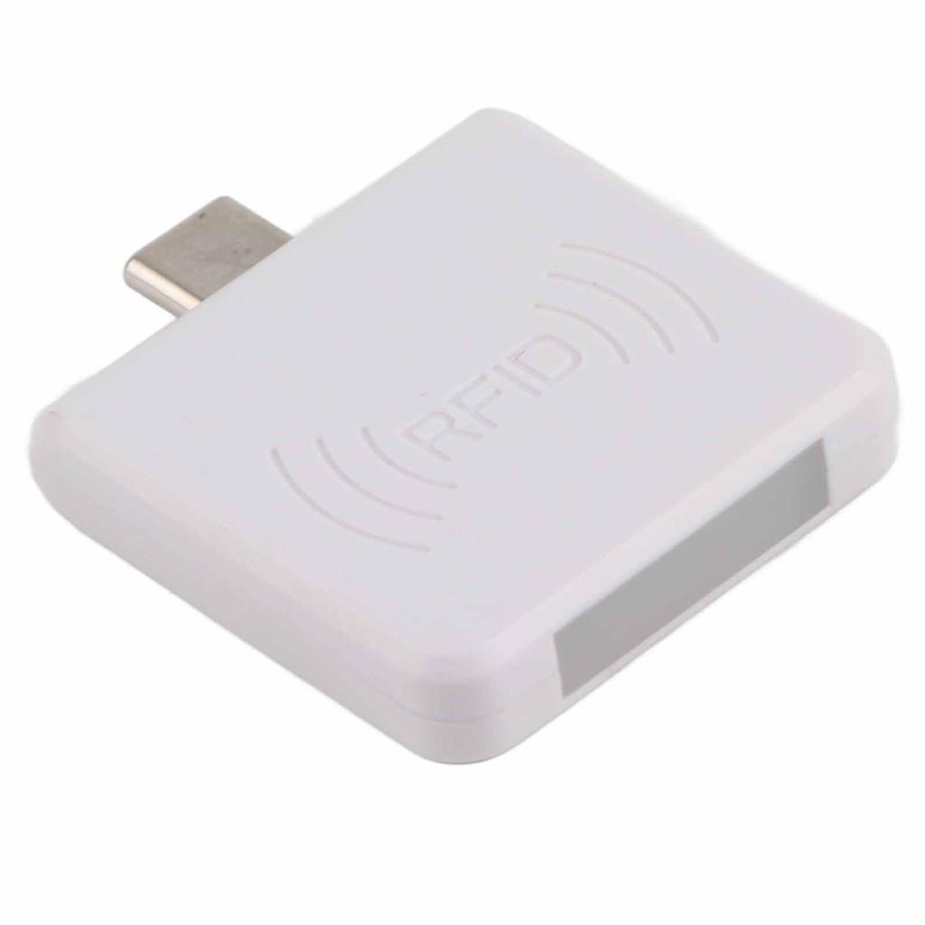 NOn Contact Card Reader High Frequency ID Mobile Phone Smart Mini Card Reader Mini Type C White