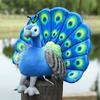 Peacock Plush Toy Doll - Zoo Souvenir for Kids