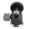 Aluminum Alloy Ball Head 360 Degree Rotation 180 Degree Folding Dual U Shape Slot 1 4in Mount Tripod Ball Head