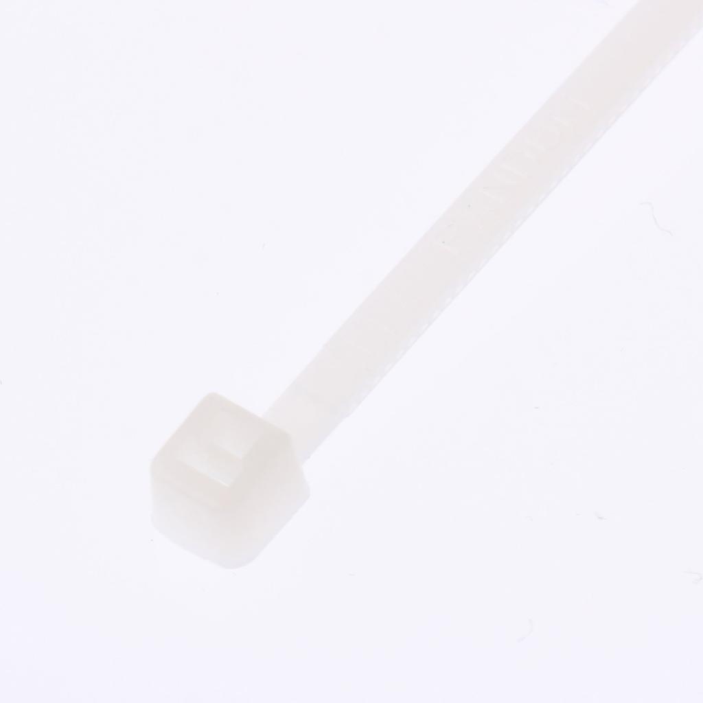 Panduit Nylon Cable Ties, Natural, 2.5mm Width, 99mm Length, 1000 Pieces (PLT1M-MJ)