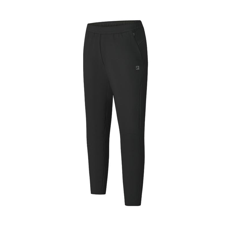 New FILA Knitted Sports Pants Men Pitch Black A11M441612FBK