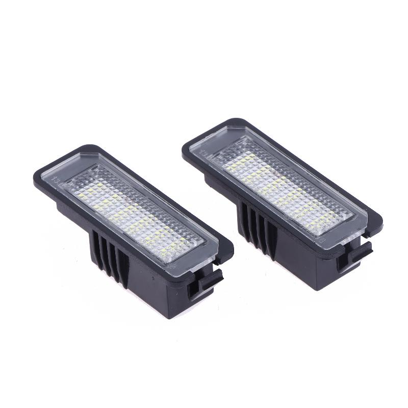 18 Led Beads License Plate Light Lamp Car License Plate Light Auto Accessories For Vw Golf4 Golf5 Golf6 Mk4 Mk5 Mk6