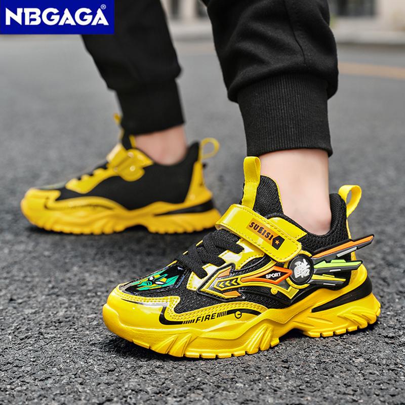 Breathable Mesh Kids Running Shoes Lightweight Boys Sports Sneakers for Tennis Comfortable Outdoor Children's Walking Shoes