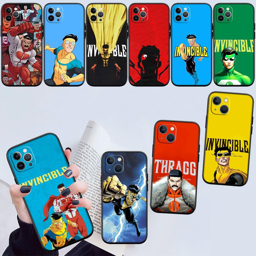 UP35 I-Invincibles New High-End Shell Phone Case for iPhone SE X XS XR 16E 17 11 Pro Max 8 7 6 6s Plus Air