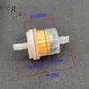 12pcs Universal Gas Fuel Oil Filter For Scooter Motorcycle Moped Scooter Dirt Bike ATV Fuel Filter