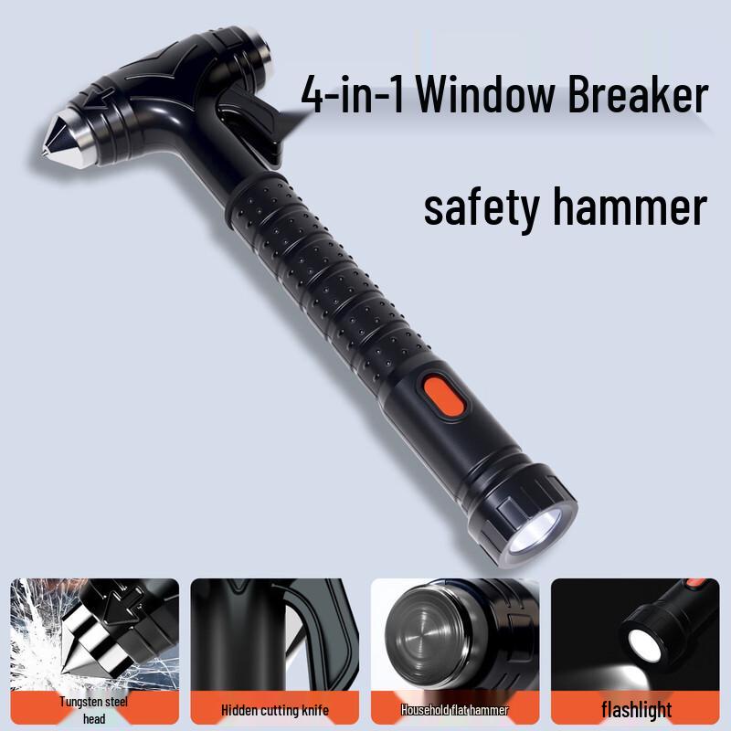 

Brangdy 4-in-1 Car Emergency Safety Hammer