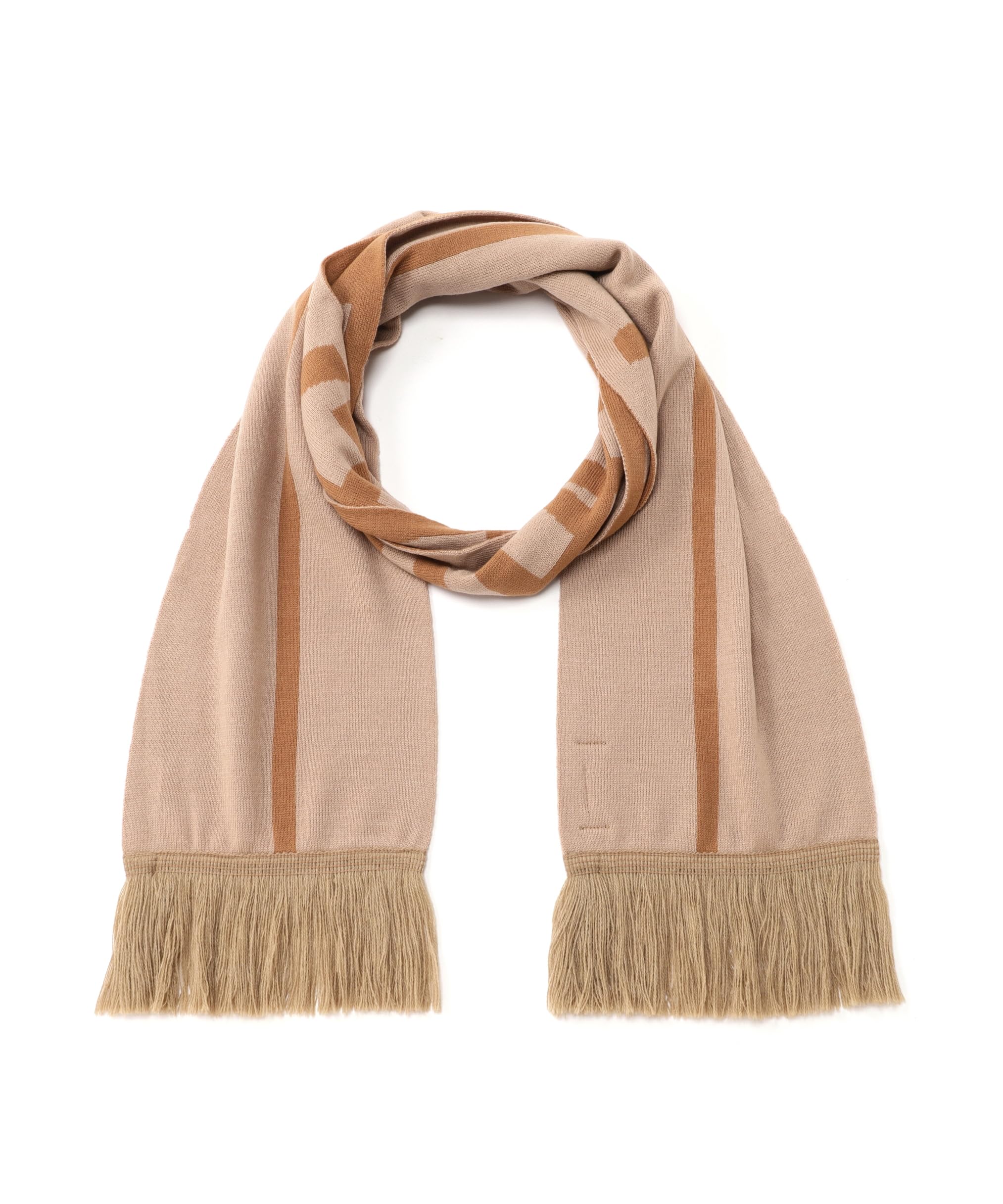 AVIREX LOGO SOCCER SCARF F 040 beige 783-5287601