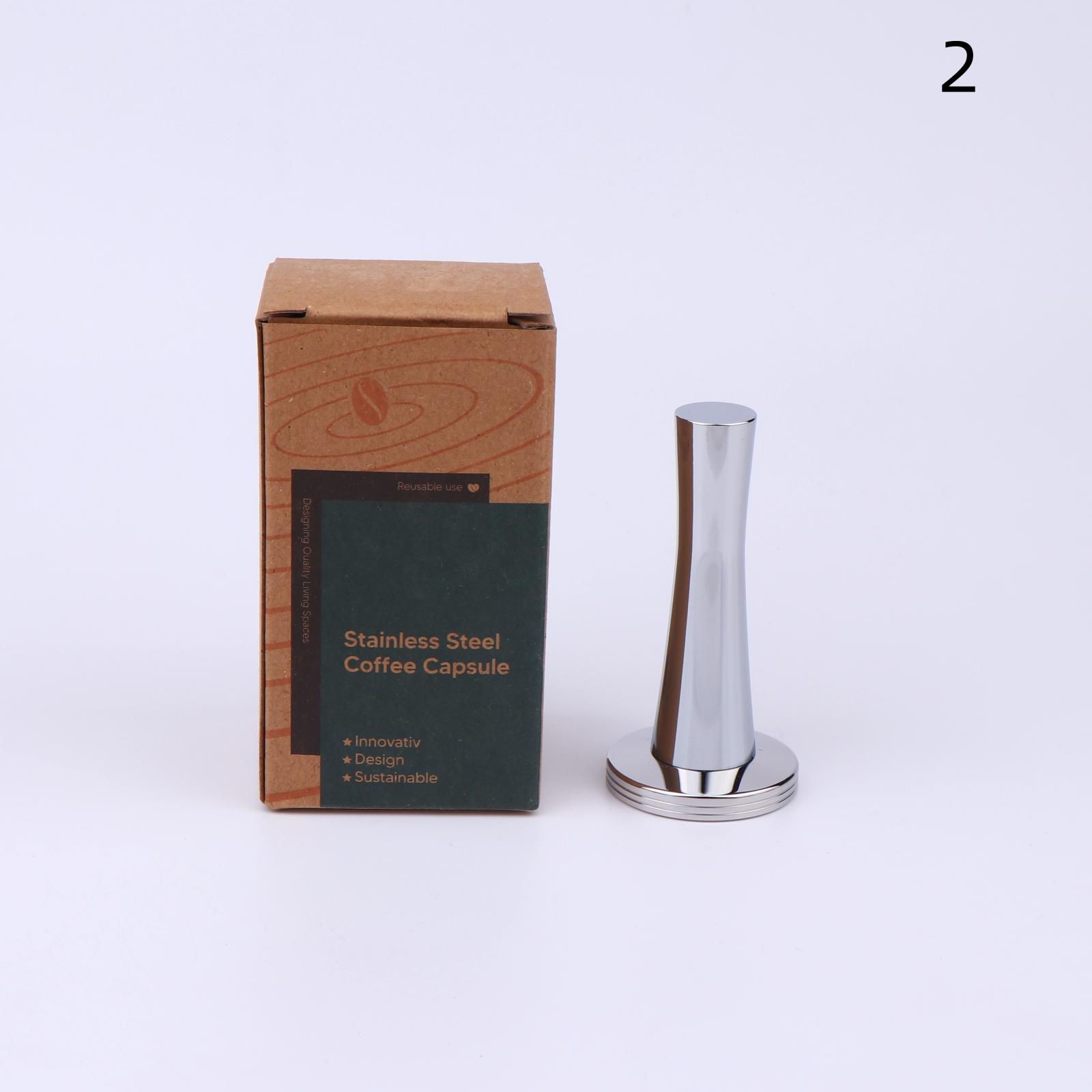 

Icafilas Stainless Steel Reusable Illy Coffee Filter Tamper Set Refillable Capsules Pod Tamper For Illy X9 X8 X7.1 Y5 Y3 Y1.1 A3