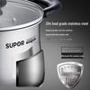 Supor 304 Stainless Steel Induction & Gas Soup Pot