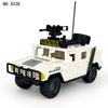 X038 Peacekeeping Pioneer Off-Road Vehicle Boys Assemble Small Particles Building Block Toys Children'S Gifts