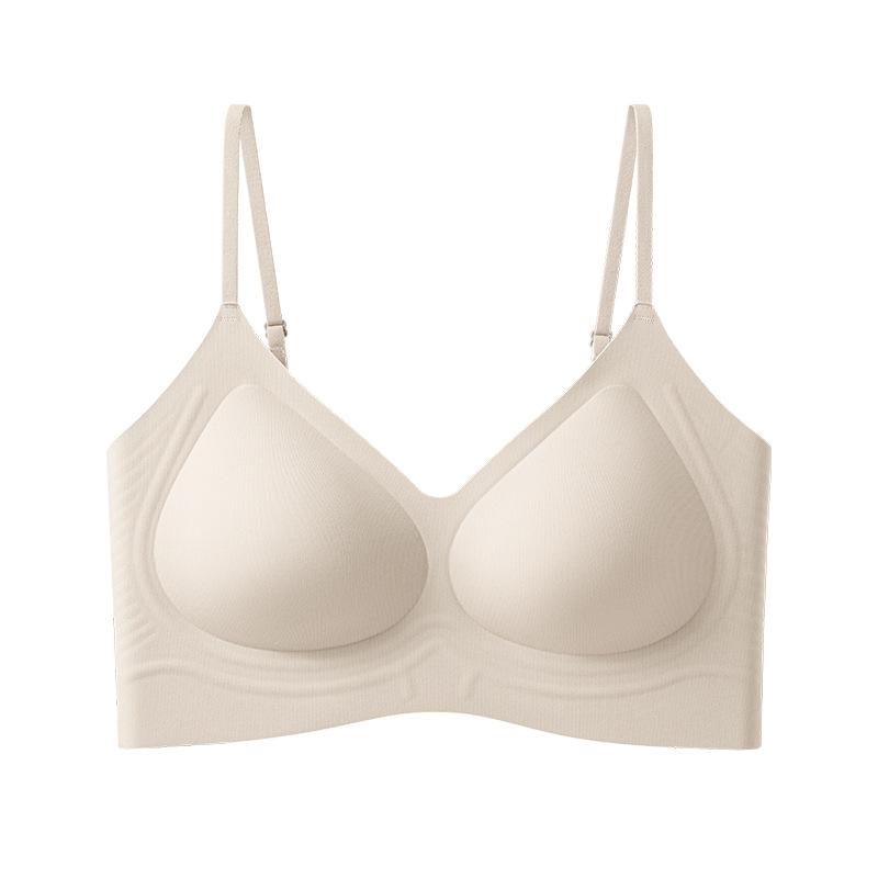 

Traceless thin shoulder straps Long-lasting antibacterial plastic Soft support Anti-sagging Natural gathering Comfortable breathable bra cover m（ 40-50kg ）
