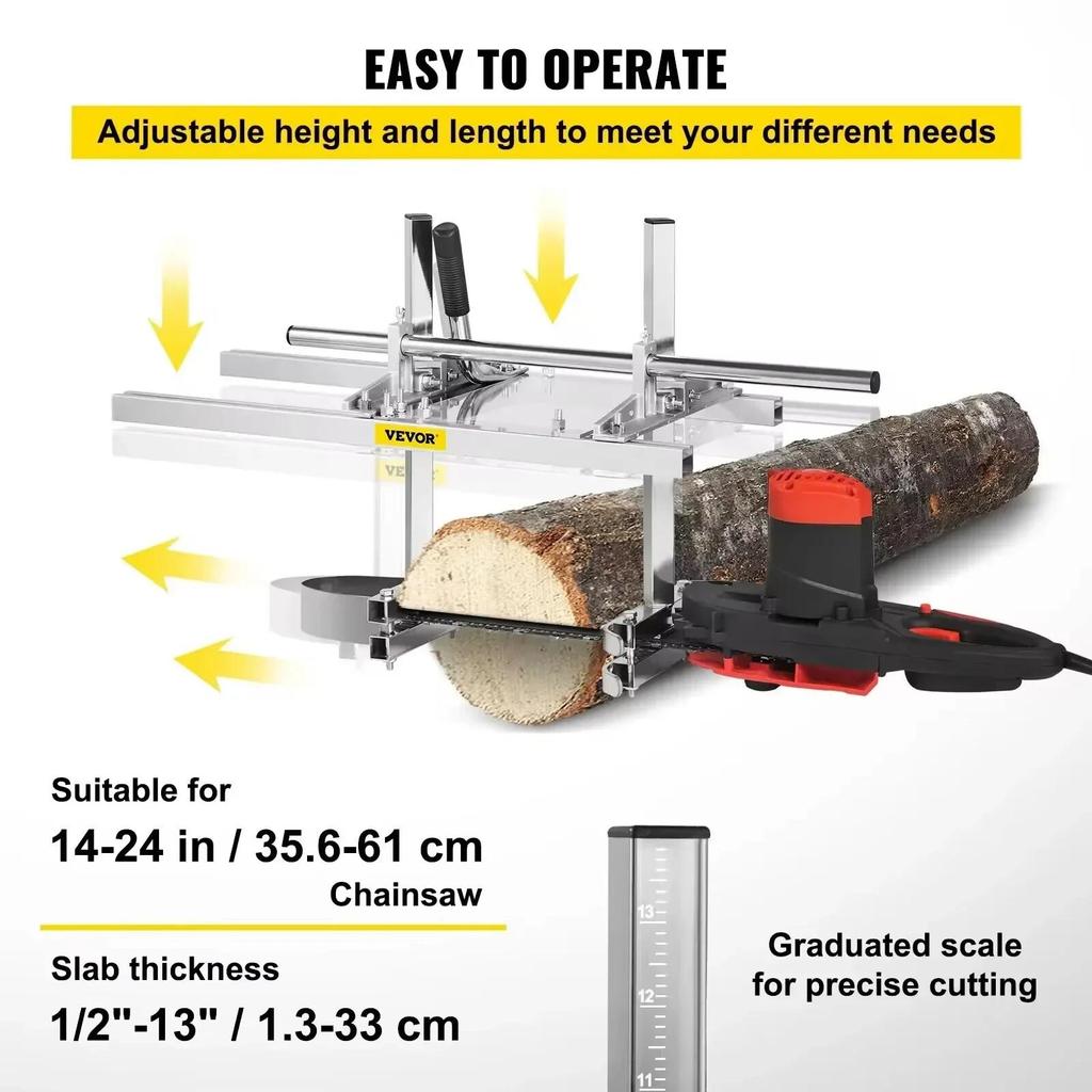 14"-24" Chainsaw Frame Chainsaw Sawmill