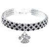 Jewelry for Small Dog Necklace Cats Footprints Pet Pendant Dog Collars Pet Supplies Cat Collar
